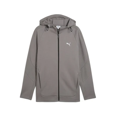 Abbildung von Puma Evostripe Fullzip Sweatjacke, Herren, Größe: XXL, Cast iron
