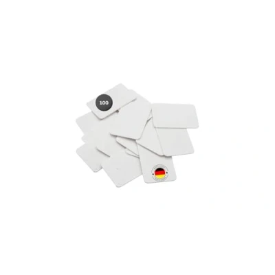 Abbildung von PRIMO24® Premium Unterlegplatten 60x40 mm 100 Stück Mehrfarbige Distanzplatten aus Kunststoff (Made in Germany) Abstandshalter Keile den Größen: 1.5, 3, 5, 10, 15, 20mm