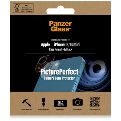 Abbildung von Apple iPhone 13 Mini Panzerglas PanzerGlass Camera Protector Kameraprotektor aus Glas für das /
