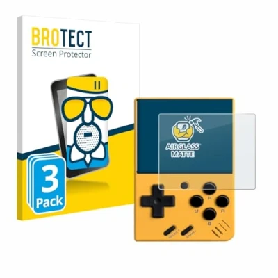 Abbildung von BROTECT Entspiegelungs Schutzglas für Miyoo Mini V4 (3 Stück) Schutz Folie Panzerfolie Glas Matt [Extrem Kratzfest 9H, Anti Reflex]