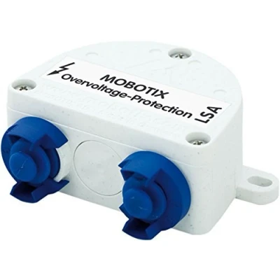 Abbildung von Mobotix Protection Box LSA Überspannungsschutz Videoüberwachungssystem schwarz/weiß