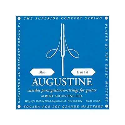 Abbildung von Augustine Blue Label Saiten für Klassik Gitarre E1