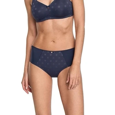 Abbildung von Susa Slip Damen Rhodos I Unterwäsche für Frauen Slips mit taillenhohem Schnitt Mikrofaser Unterwäsche, elastisch und bequem sitzend Twilight GR 42