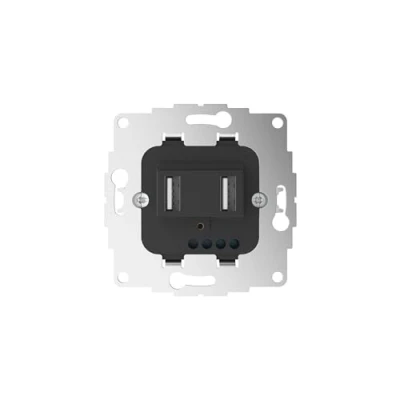 Abbildung von 2USB chargeUp TAE USB AA Ladestation Anthrazit / 12.0W 2.4A