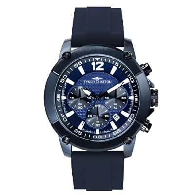 Abbildung von Fynch Hatton Chronograph, Herren, Größe: One Size, Blau