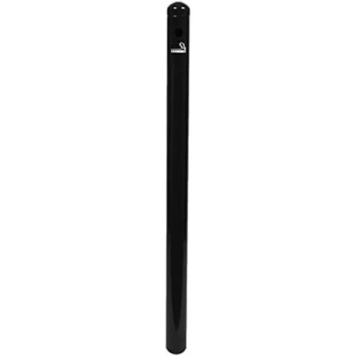 Abbildung von Securit Ascher Halterung VA Stahl 100cm (Fuß nicht inklusive) Schwarz