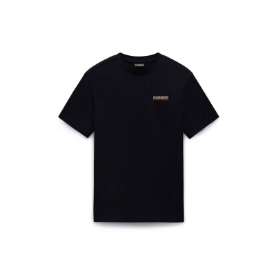 Abbildung von Napapijri Iaato Tshirt basic, Herren, Größe: XL, Black
