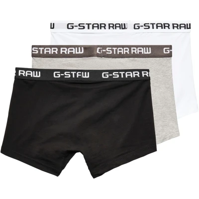 Abbildung von G Star Classic 3 PACK Panties, Herren, Größe: XL, Black/grey heather/white