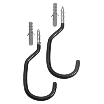 Abbildung von Point Fahrradhalter Fahrrad Deckenhaken gummiert inkl. Befestigungsmaterial, silber, 13600901
