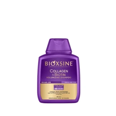 Abbildung von Bioxsine Colagen &amp; Biotin Volumen Shampoo 300ml für alle Haartypen