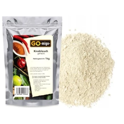 Abbildung von 1000g Knoblauch Pulver Fein Gemahlen Top Qualität 1kg