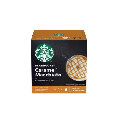 Abbildung von Kaffeekapseln geeignet für NESCAFÉ® Dolce Gusto® Starbucks Caramel Macchiato, 6 + Stk.