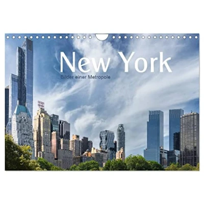 Abbildung von New York Bilder einer Metropole (Wandkalender 2025 DIN A4 quer), CALVENDO Monatskalender