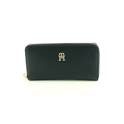 Abbildung von Tommy Hilfiger Poppy PLUS Large Geldbörse, Damen, Größe: One Size, Space blue