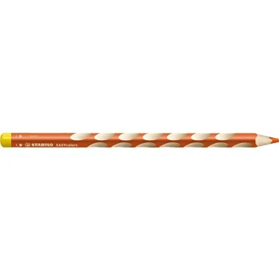 Abbildung von Ergonomischer Buntstift für Linkshänder STABILO EASYcolors Einzelstift orange