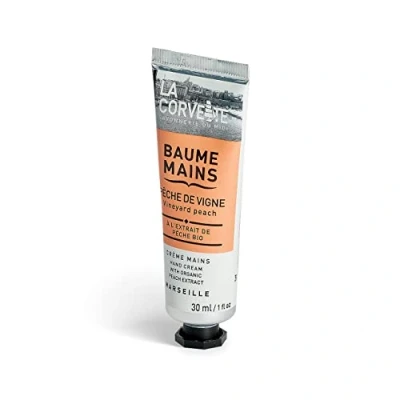 Abbildung von La Corvette, Handcreme mit Reben Pfirsich Extrakt, 30 ml