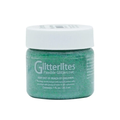 Abbildung von Angelus Glitterlites Kelly Green 29,5ml