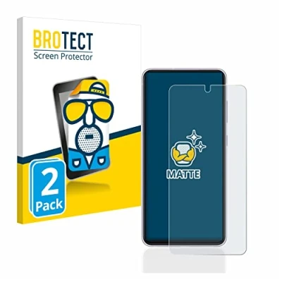 Abbildung von BROTECT Entspiegelungs Schutzfolie für Samsung Galaxy S21 FE 5G (2 Stück) Matte Displayschutz Folie, Anti Reflex, Fingerprint