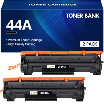 Abbildung von Toner Bank 44A CF244A Kompatibler Ersatz für HP MFP M28w Laserjet Pro M15w M15a M28a M16w M16a M28 M29w M29a M29 M15 M16 Schwarz 2er Pack