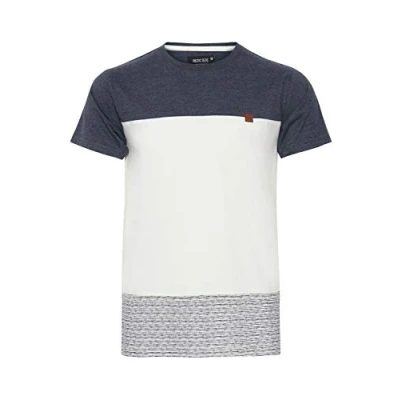 Abbildung von Indicode Jeans Idremmond Tshirt basic marshmellow, Herren, Größe: XL, Marshmellow