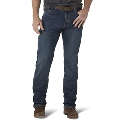 Abbildung von Wrangler Herren Retro Slim Fit Straight Leg Jeans, Portland, 29W / 34L