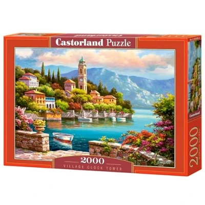 Abbildung von Castorland Puzzle Landschaften, Malerei, Fantasie, Maritim, Stillleben, Tiere, 2000 Puzzleteile, Kinder und Erwachsene trainieren beim Rätsel Puzzeln