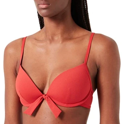 Abbildung von Esprit Hamptons Beach Bikinitop, Damen, Größe: 42xA, Red