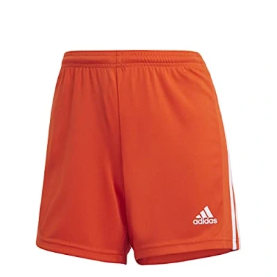 Abbildung von adidas Performance Squadra Short kurze Sporthose, Damen, Größe: XXL, Team orange/white