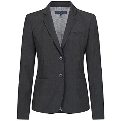 Abbildung von Daniel Hechter Damen Blazer Tailored Modern Fit Anthrazit Modell 30920 Corporate Fashion Größe 44
