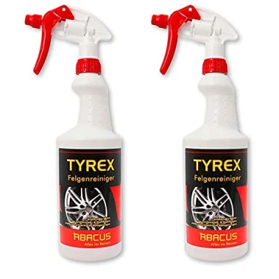 Abbildung von ABACUS® Felgenreiniger 2x 750 ml (7729.2) Frei von Salzsäure Alufelgen Stahlfelgen Leichtmetallfelgen Tyrex