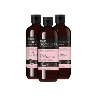 Abbildung von Baylis &amp; Harding Goodness Rose Geranium Body Wash 500 ml