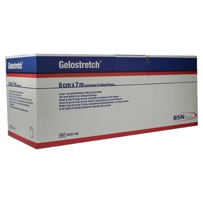 Abbildung von Gelostretch Binde 8 cmx7 m 10 St