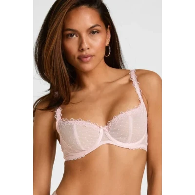 Abbildung von Hunkemöller HUNKEMÖLLER Nonpadded Underwired BRA Eleanora Bügel BH, Damen, Größe: 75C, Pink