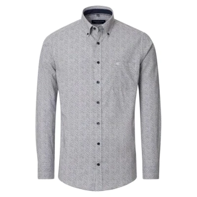 Abbildung von Casamoda Comfort FIT Hemd, Herren, Größe: Large, Blau