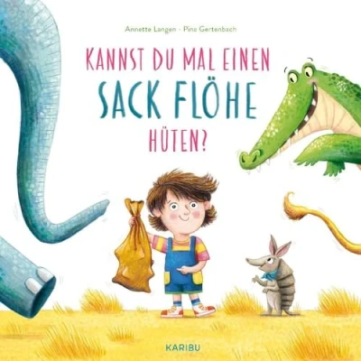 Abbildung von Kannst du mal einen Sack Flöhe hüten?: Witziges Mitmachbuch für Jungen und Mädchen ab 3 Jahren