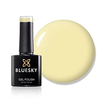 Abbildung von BLUESKY Gel Polish, Personality, DC115, 10ml, auflösbarer Nagellack, Gelb, Pastel, Blass, Nudefarben (Aushärtung unter UV /LED Lampe erforderlich) er Pack(x)