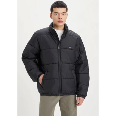 Abbildung von Levi&#039;s Sunset Short Puffer Winterjacke, Herren, Größe: XL, Jet black