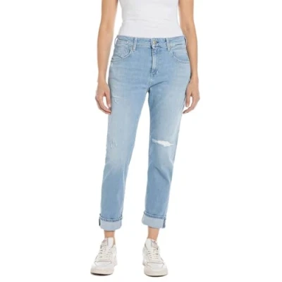 Abbildung von Replay Slim fit Jeans MARTY mit leichter Waschung