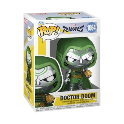 Abbildung von Funko Pop! Games: Marvel Rivals Doctor Doom MRG Vinyl Sammelfigur Geschenkidee Offizielle Handelswaren Spielzeug Für Kinder und Erwachsene Video Games Fans