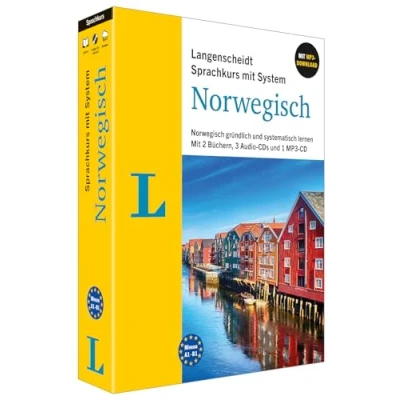 Abbildung von Langenscheidt Norwegisch mit System: gründlich und systematisch lernen. 2 Büchern, 3 Audio CDs, 1 MP3 CD Download (Langenscheidt System)
