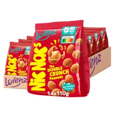 Abbildung von Lorenz Snack World NicNac&#039;s Original, 14er Pack (14 x 110 g)