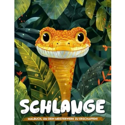 Abbildung von Schlange Malbuch Für Erwachsene: Ausmalbilder Erwachsene Tiere Zur Achtsamkeit Angstlinderung, Geschenke Zum Geburtstag Und Alle Anlässe