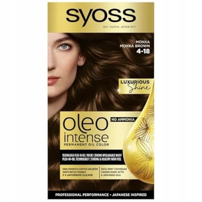Abbildung von Syoss Oleo Intensives Haarfärbemittel Mit Lang Anhaltender Färbung 4 18 Mokkaölen
