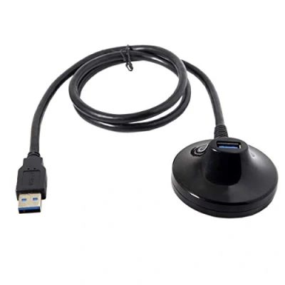 Abbildung von cablecc USB 3.0 Typ A Stecker auf Buchse, Verlängerungskabel, Dockingstation, 0,8 m, 5 Gbit/s