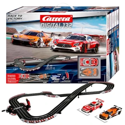 Abbildung von Carrera® Autorennbahn DIGITAL 132 Race to Victory (Streckenlänge 8 m)