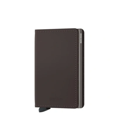 Abbildung von Secrid Slimwallet Portemonnaie Matte truffle