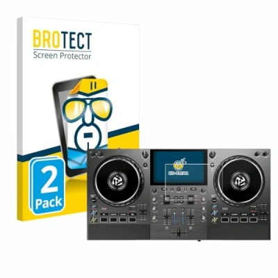 Abbildung von BROTECT (2 Stück Schutzfolie für Numark Mixstream Pro Go Displayschutz Folie Ultra Klar