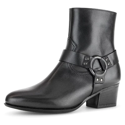 Abbildung von Gabor Westernstiefelette &quot;St. Tropez&quot;, Blockabsatz, Cowboystiefelette, Boots in bequemer Weite G (= weit)