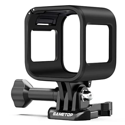 Abbildung von Sametop Frame Gehäuse Rahmen Halterung Kompatibel mit GoPro Hero5 Session, Hero4 Session und Hero Kameras