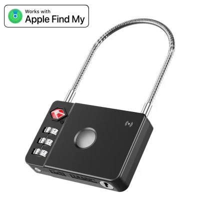 Abbildung von Ultron MiLock Gepäckschloss mit Apple zert.Tag schwarz